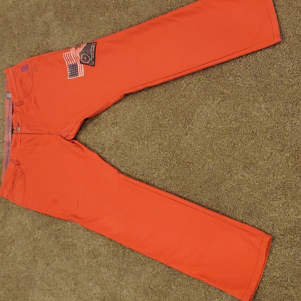 Men's Orange Pants